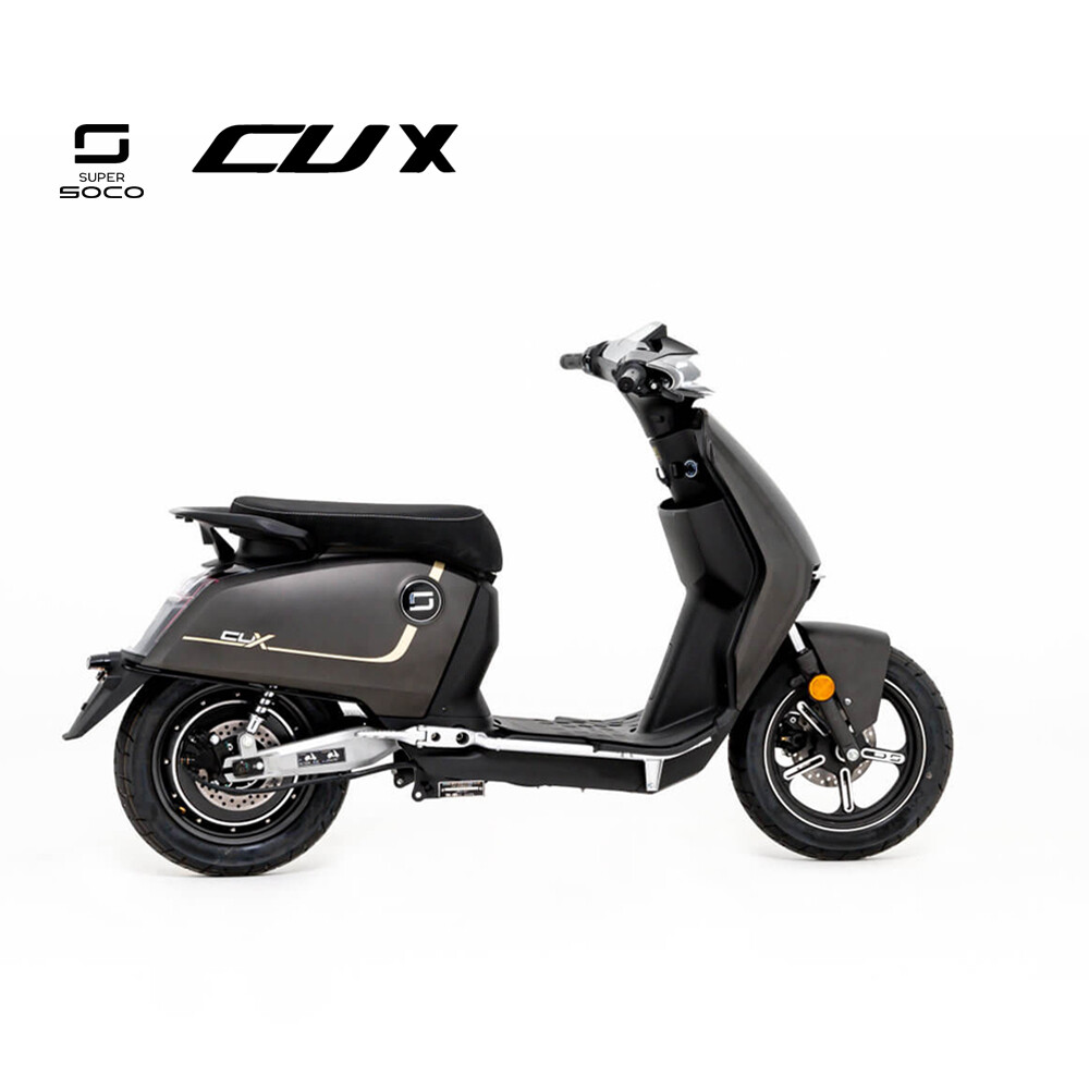 Super Soco CUx  | 45km/h | Elektroroller, Version: 45km/h, Farben: graphitgrau matt