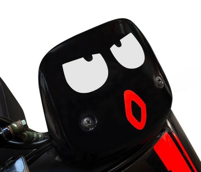 Windschild Pinguin Sticker für NIU 