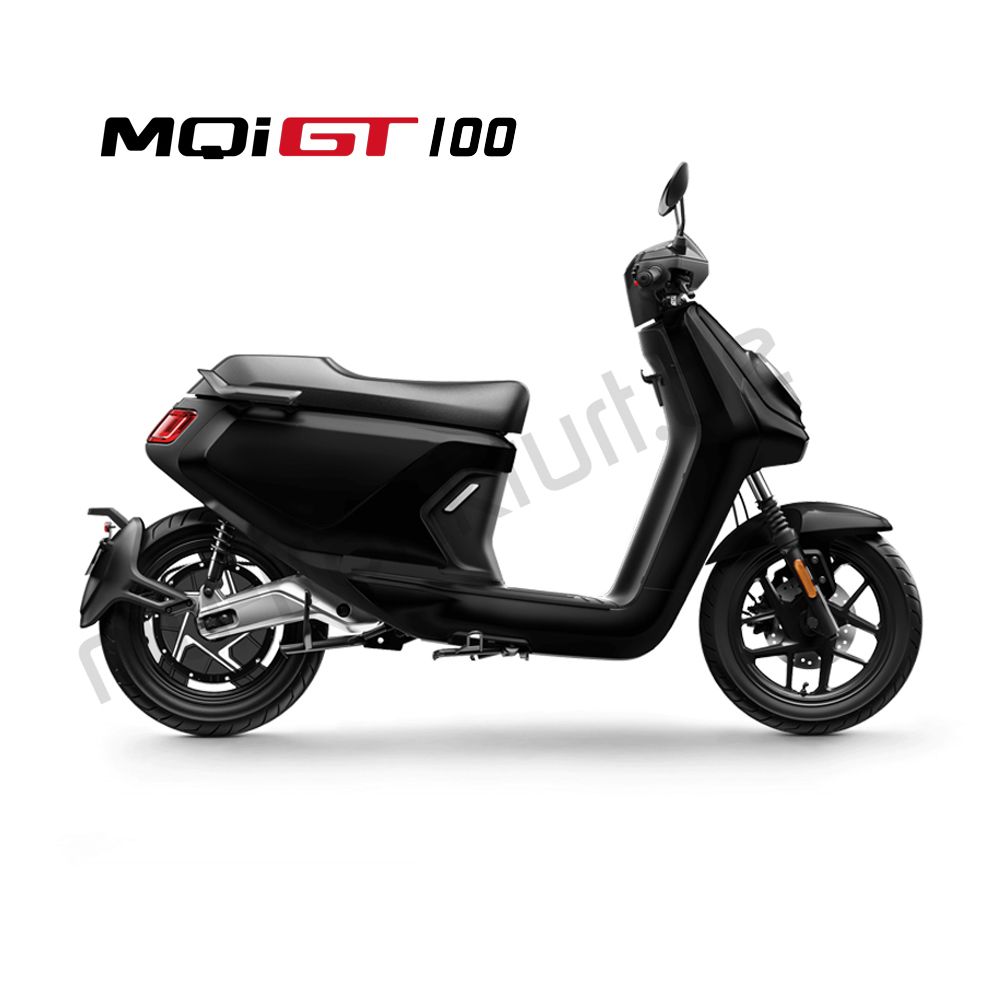 NIU MQI GT 100 | Elektroroller 110km/h | L3e, Farben: mattschwarz