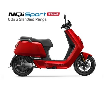 Elektroroller NIU NQi Sport 6026 in Rot – sportlicher Elektro-Roller mit modernem Design für den Stadtverkehr