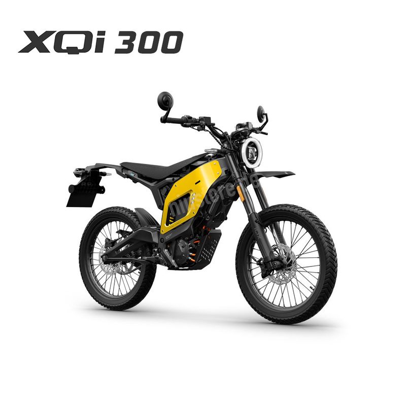 NIU XQi 300 Elektroroller in Gelb, leichtes Elektro-Moped für Stadt und Gelände bei NIU Frankfurt.