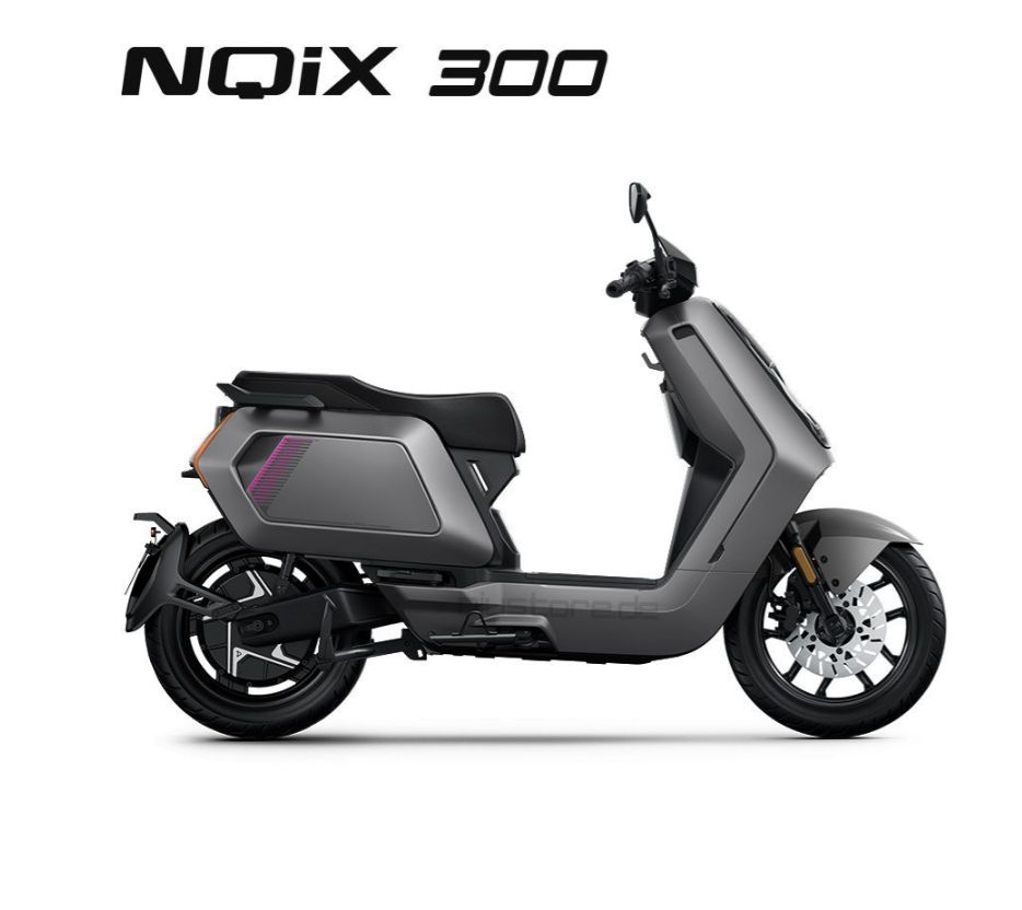 NIU NQIX 300 | MY 2026 | 80km/h | NIU Store Frankfurt, Farbe: grau matt