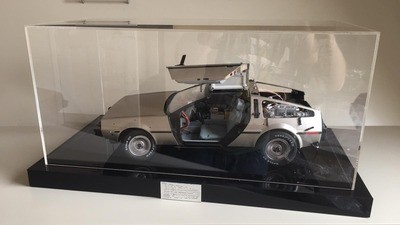 Delorean Display Base & Cabinet