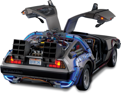 Delorean 1:8 Scale Mods