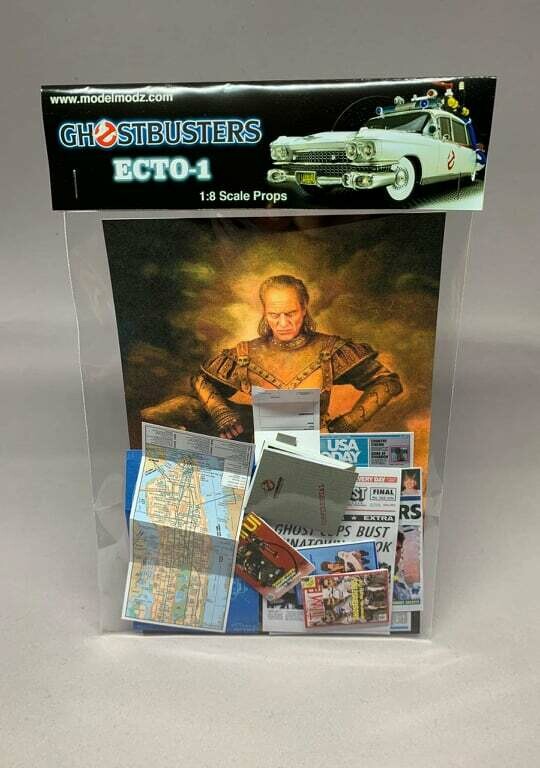 Ghostbusters 1:8 Scale Ecto-1 Miniature Paper Props (pack 1)