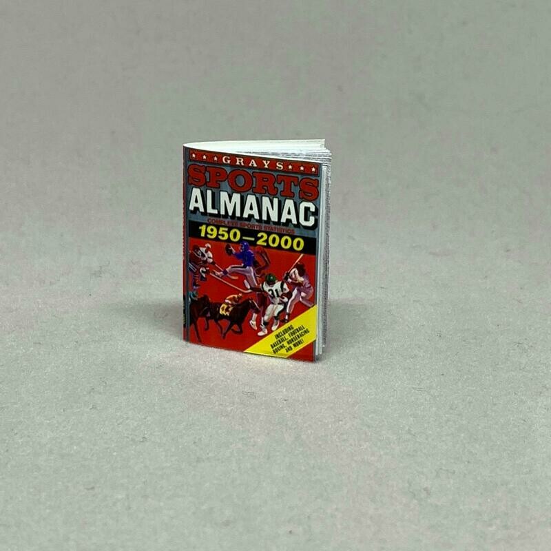 Delorean 1:8 scale Sports Almanac &amp; Receipt