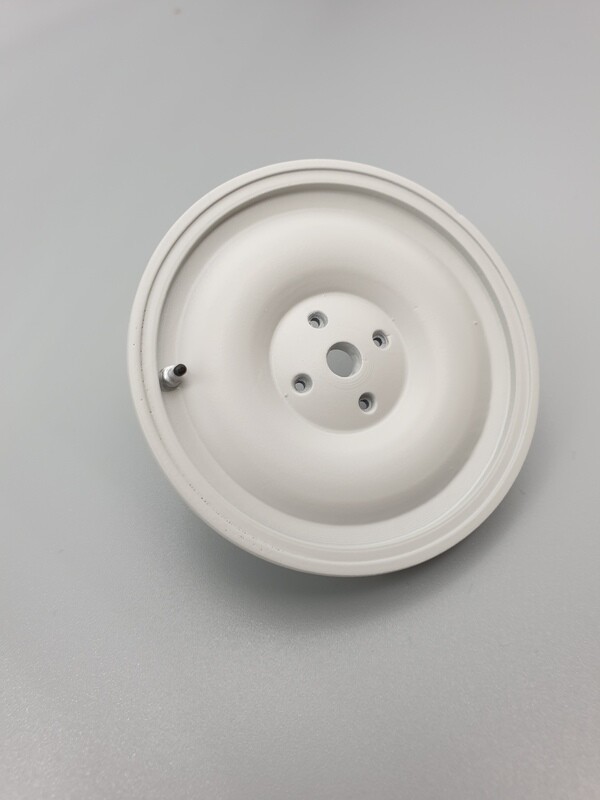 Delorean 1:8 scale Spare wheel cover