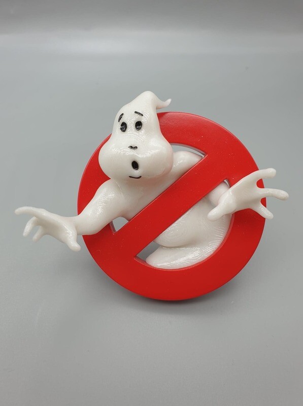 Ghostbusters 1:8 Scale Ecto-1 Glow In The Dark Sign
