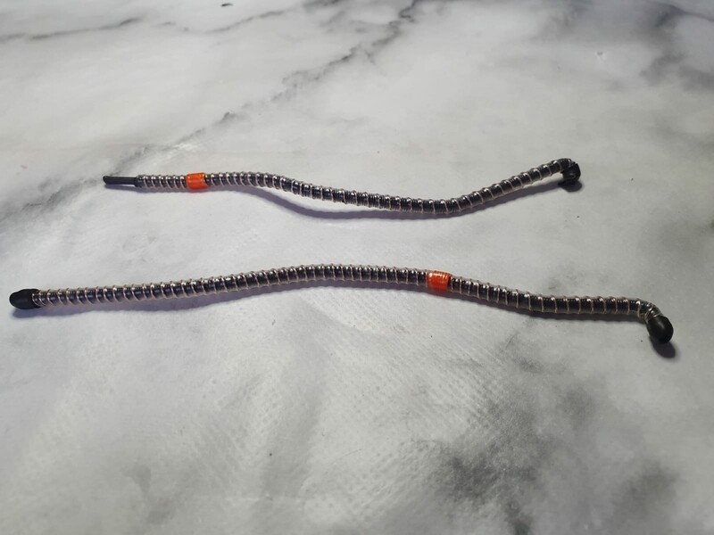 Delorean 1:8 scale Conduit pipe set
