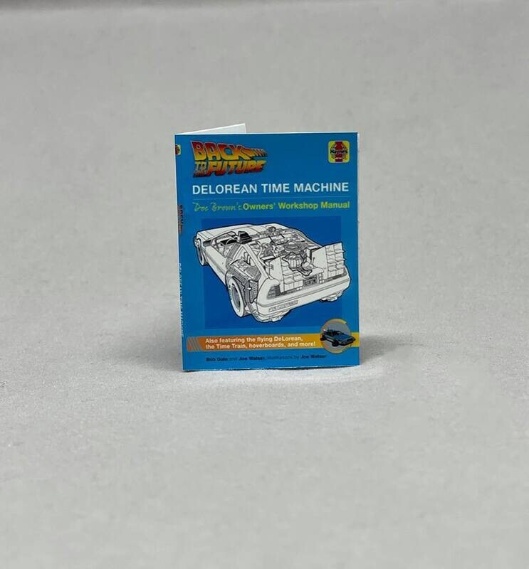 1:8 scale DeLorean Time Machine Haynes Manual