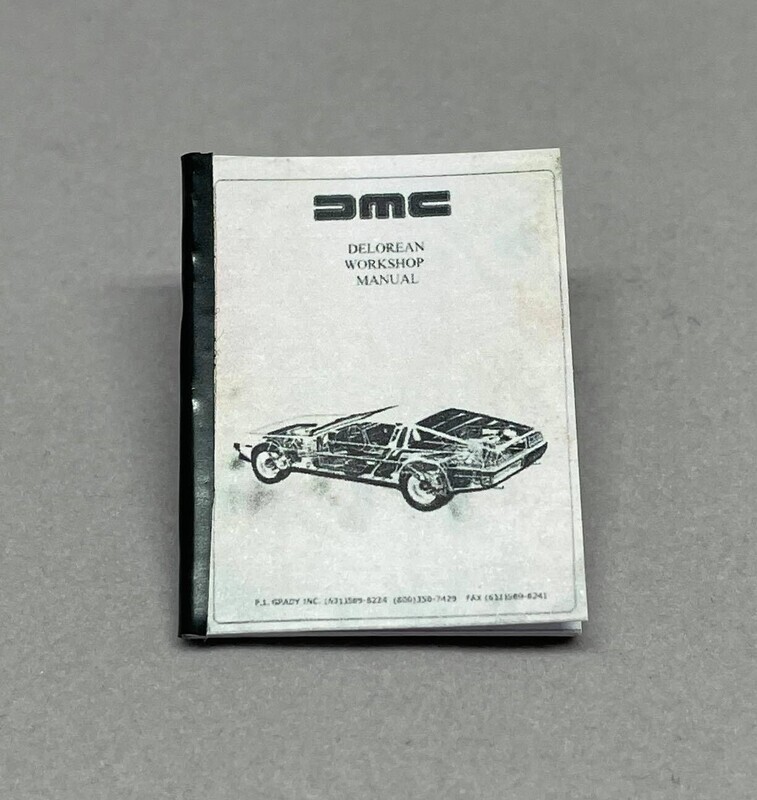 1:8 scale DeLorean Workshop Manual