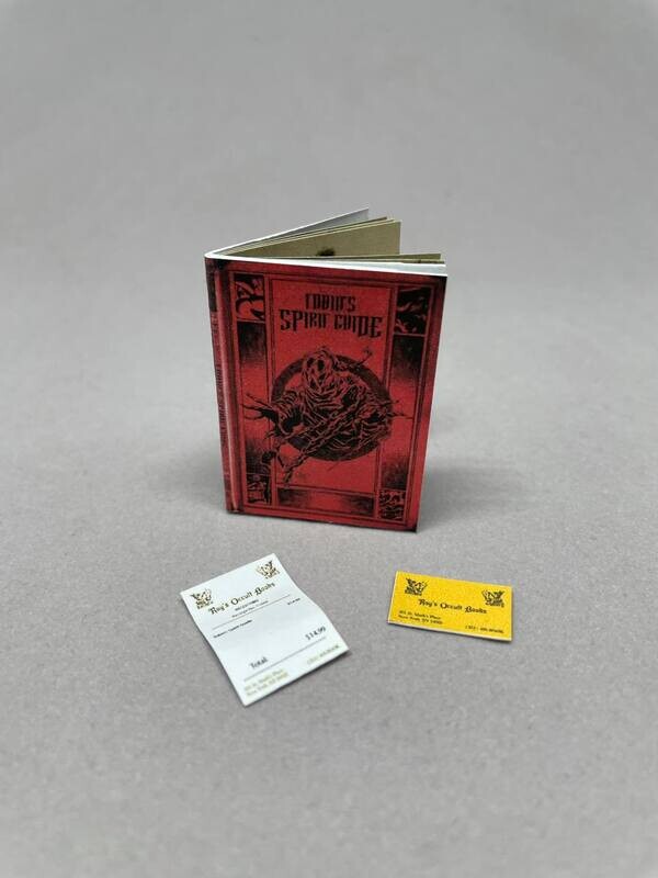 Ghostbusters 1:8 Tobins Spirit Guide Book &amp; Receipt