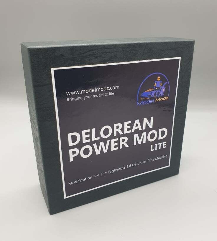 Delorean 1:8 scale Worldwide Power Mod LITE
