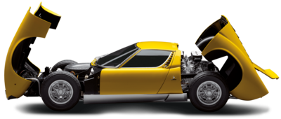 Lamborghini Miura 1:8 Scale Mods
