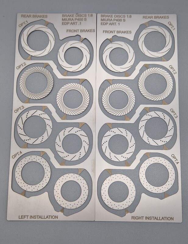 Lamborghini Miura Brake Disc Set