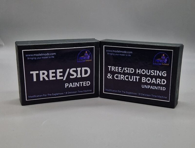 Delorean 1:8 scale Painted Tree/SID