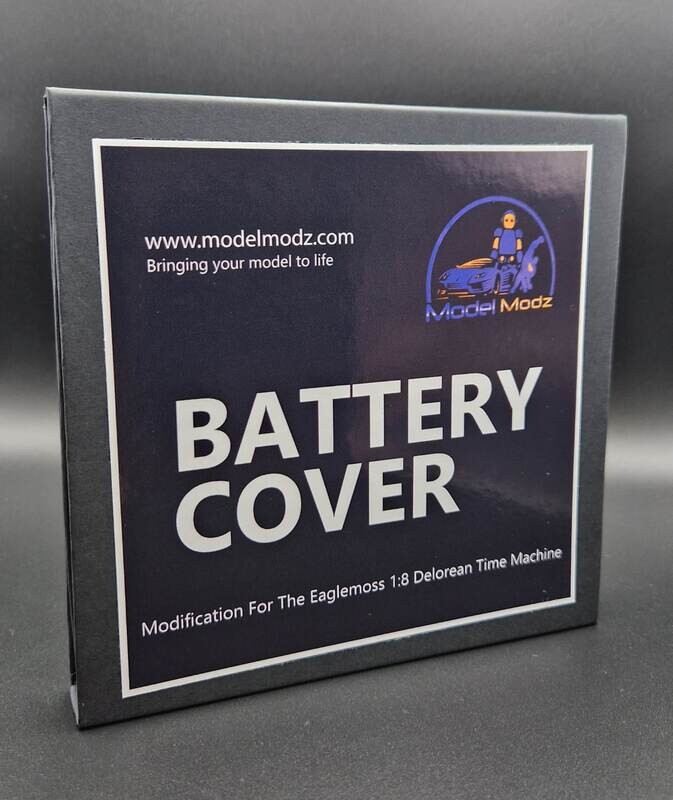 DeLorean 1:8 Battery Cover