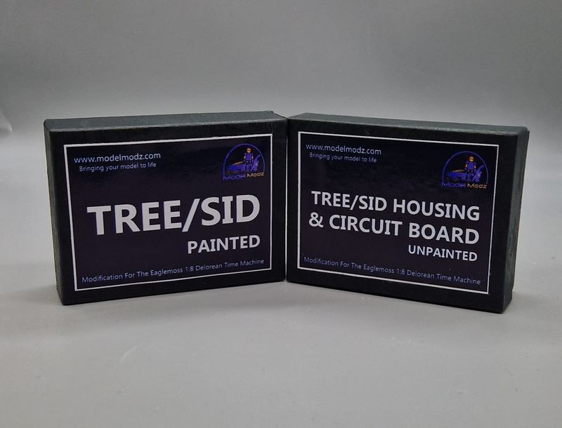 Delorean 1:8 scale Painted Tree/SID