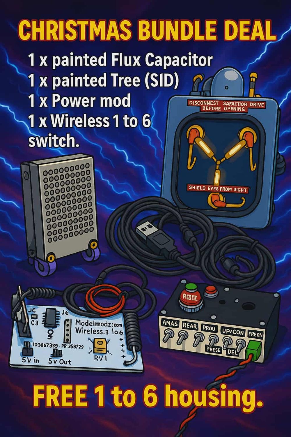 DeLorean Christmas Bundle Deal