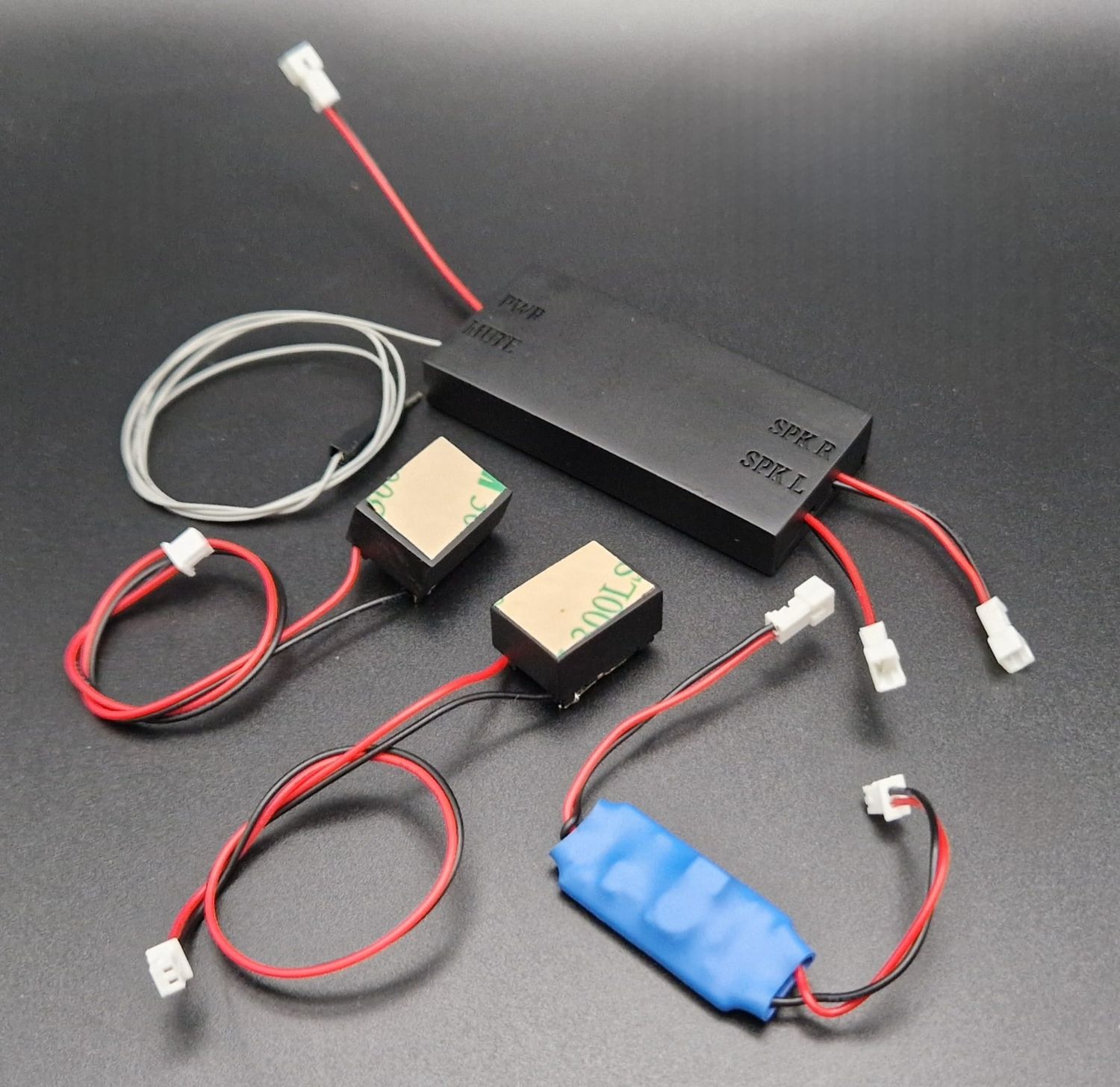 Delorean 1/8 Scale Bluetooth Music Mod