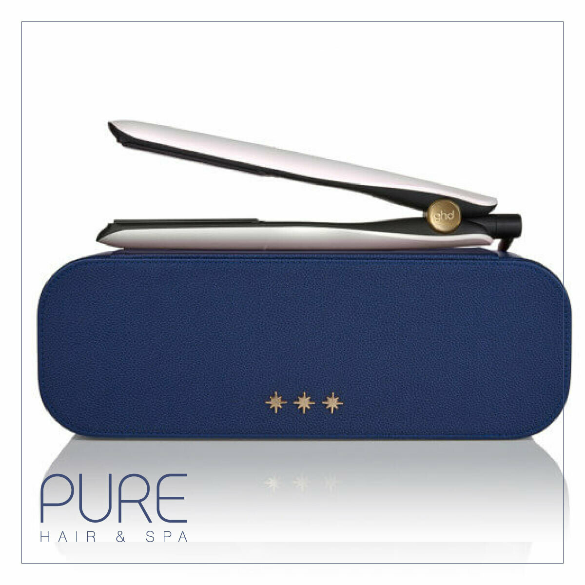 ghd gold® hair straightener in iridescent white ghd gold® hair straightener in iridescent white