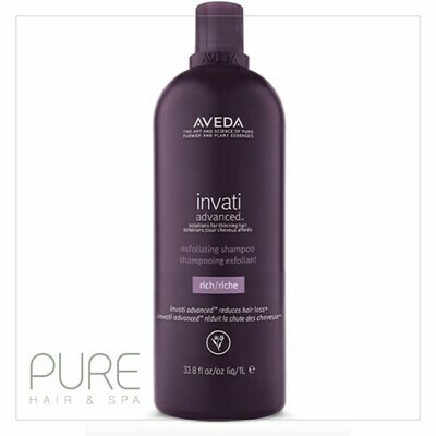 invati advanced™ exfoliating shampoo - rich 1litre