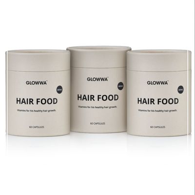Glowwa Men Hair Food 3 Month Supply Glowwa Men Hair Food 3 Month Supply