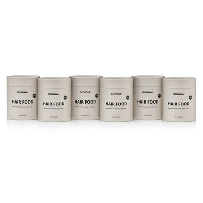 Glowwa Men Hair Food 6 Month Supply Glowwa Men Hair Food 6 Month Supply