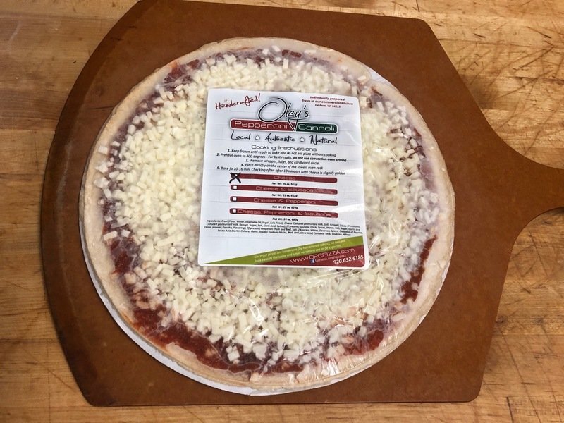 Custom Homemade Frozen Pizzas! See Baking Instructions Below