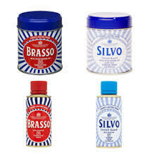 BRASSO & SILVO  Cleaner/ Polisher  For Gold, Silver, Brass Copper