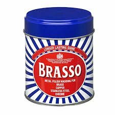 Brasso silver shop cleaner