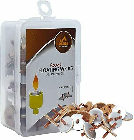 Floating Wicks Round 50pc