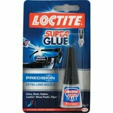 Loctite Super Glue Adhesive Water Resistant Wood Metal Plastic ''Large range''