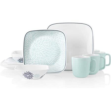 Corelle Dahlia 16pc Dinner Set