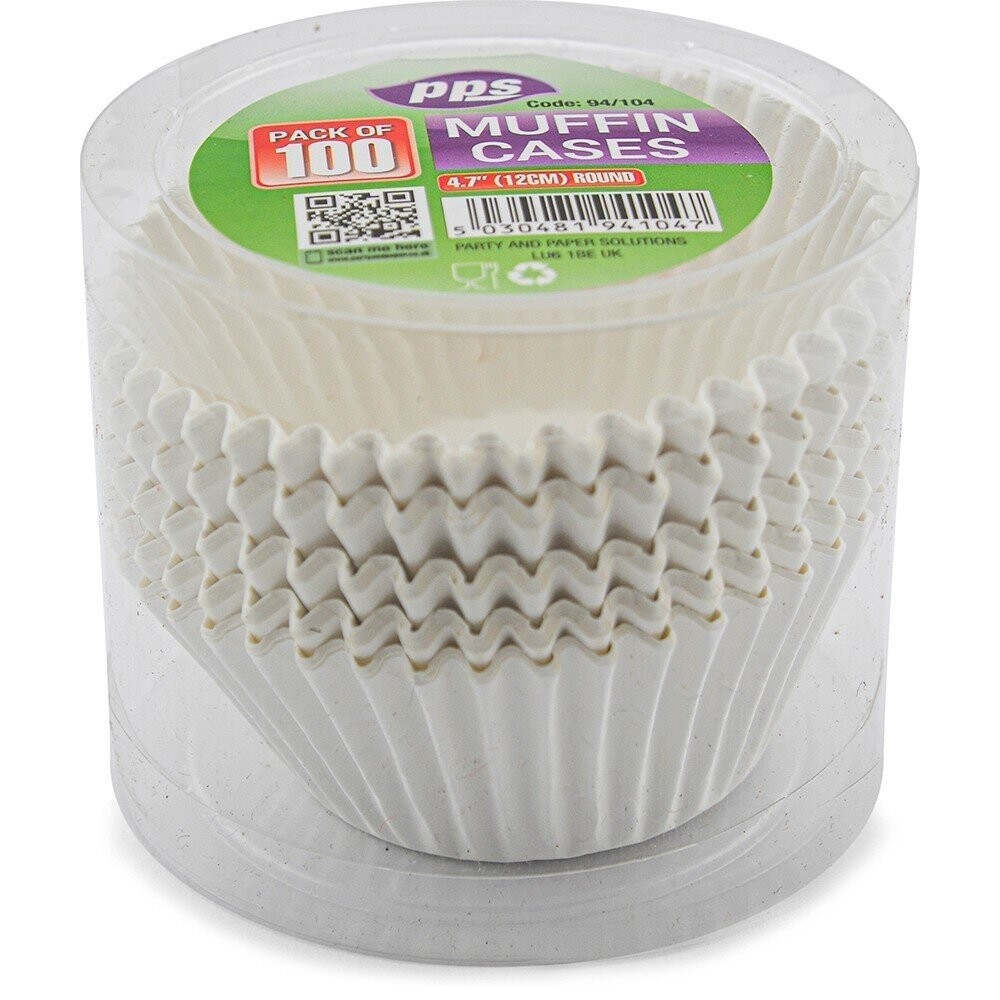 Cake Cases Muffin/Cake/Petit Four, Cake Cases Muffin/Cake/Petit Four: Cake Cases Muffin 100pk