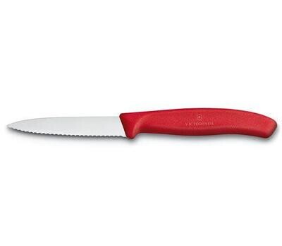 Victorinox Kitchen Knife ,Swiss Classic Paring Knife With Serrated Blade 8cm