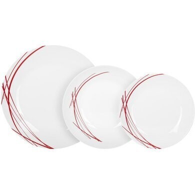 Demitille Rouge,Frasia Red, Temp Zulmee, Arcopal 12pc set, Domitille red , Frasia red, temp zulmee: Domitille red ,