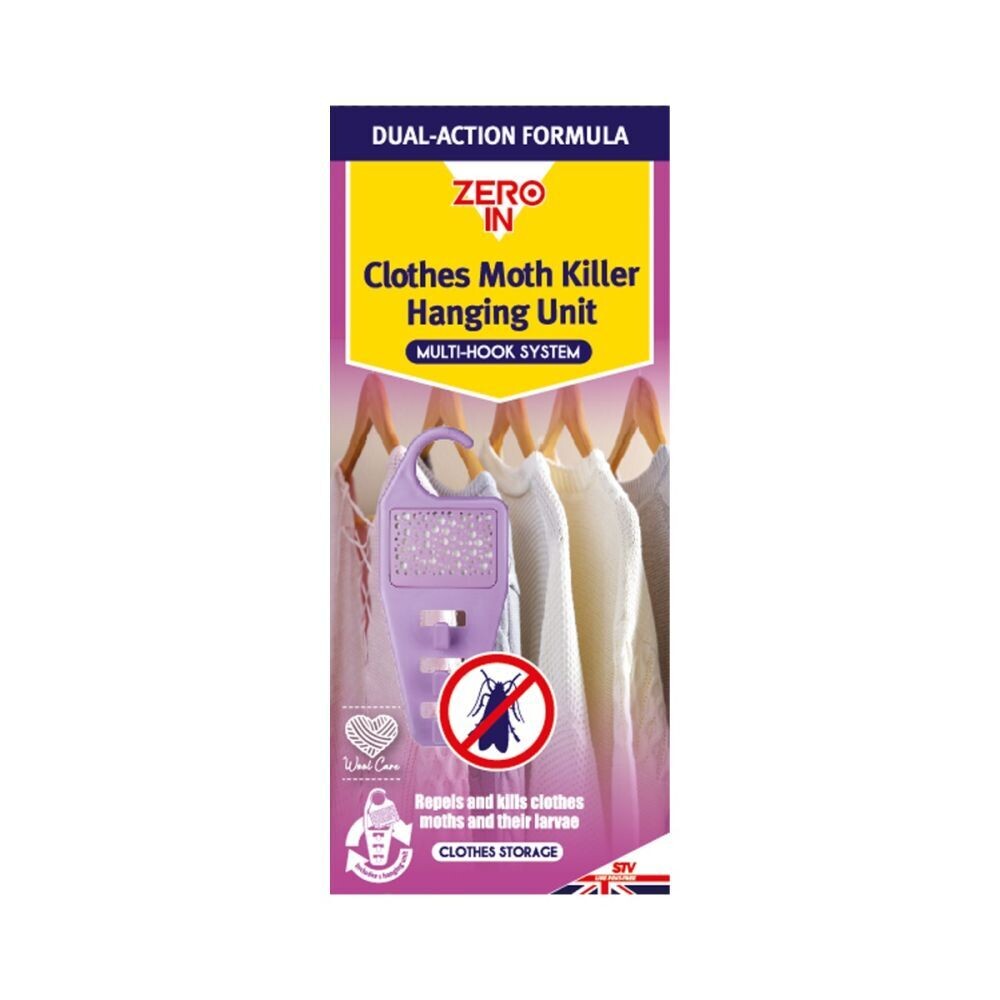 Zero In Clothes Moth Killer Hanging Unit
