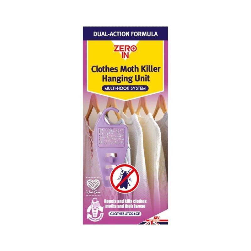 Zero In Clothes Moth Killer Hanging Unit