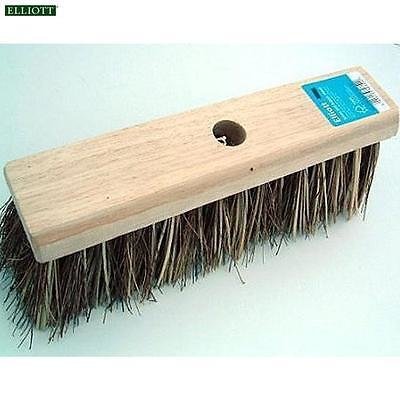 garden broom 33cm with stick