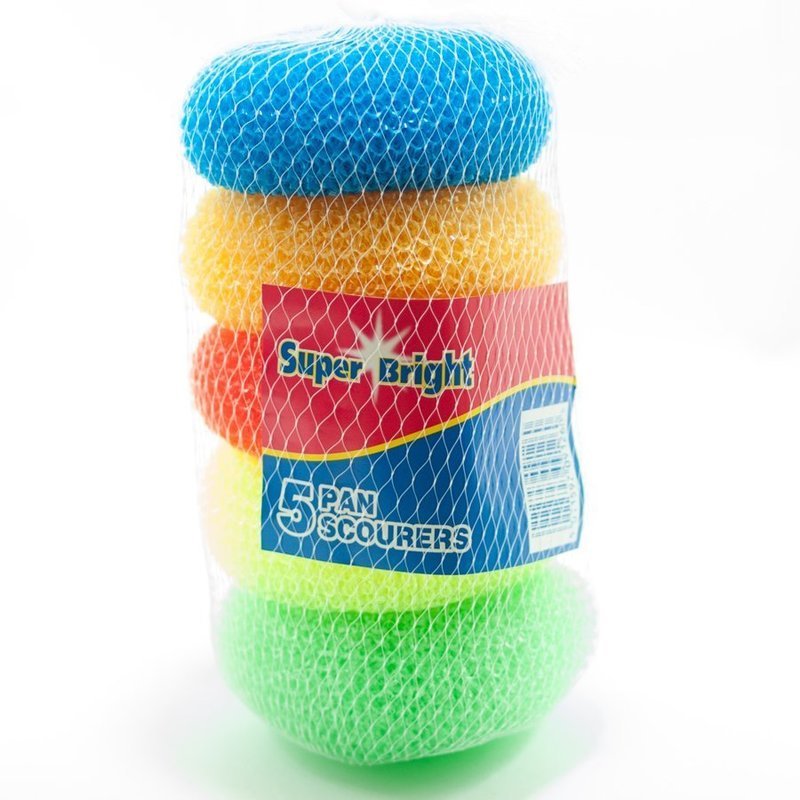super bright pan scourers