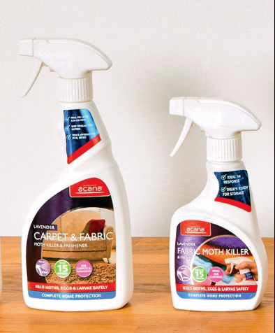 Acana Carpet and Fabric Moth Killer Spray