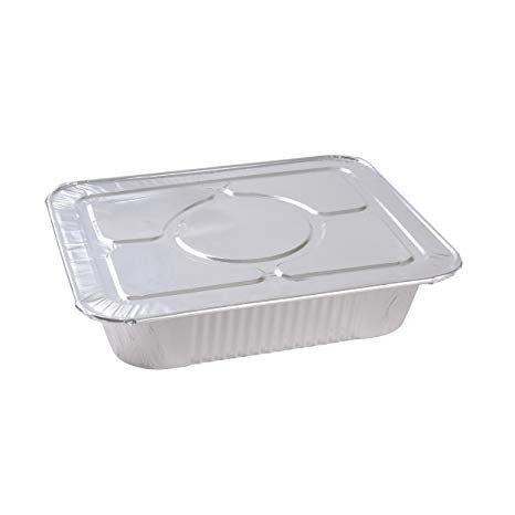 Foil container with foil lid