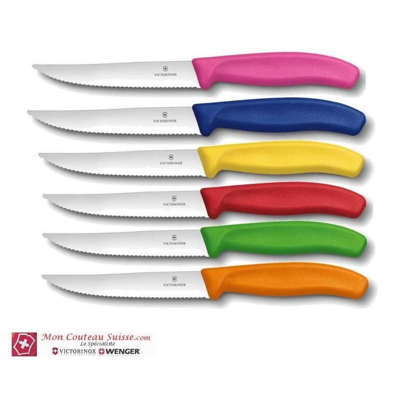 Victorinox Kitchen Knives UK,Swiss pizza Knife With Wavy  Blade 12cm