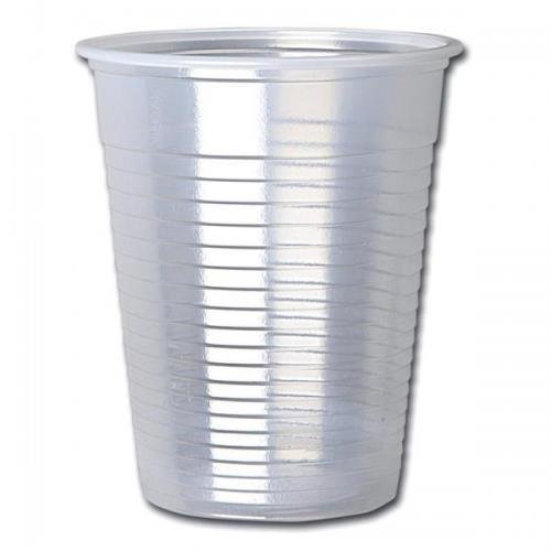 Plastic 7oz clear cups 100 pack