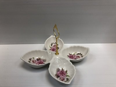 Snack Plate 4 Compartments Medium ,Gift