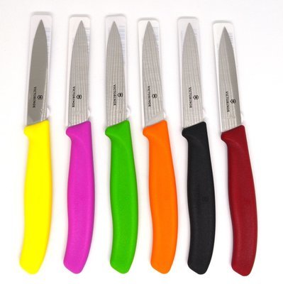 Victorinox Kitchen Knives UK, Classic Paring Knife - Plain Edge 8cm
