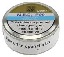 Snuff Tabaco :   Radford 10g,  Hedges, M.E.D. No 99,