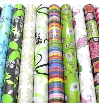 Shelf Paper Rolls Assorted Flower Designed