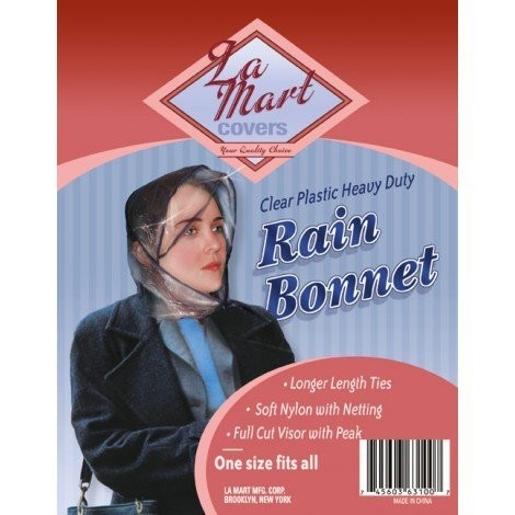 Rain Bonnet Black